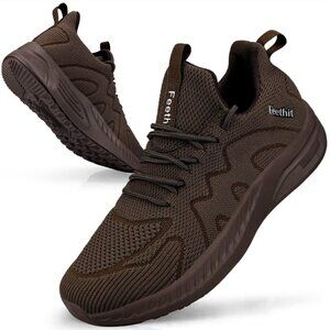 👑Men's Athletic Running Sneakers Brown Casual Walking Lightweight Sport Shoes